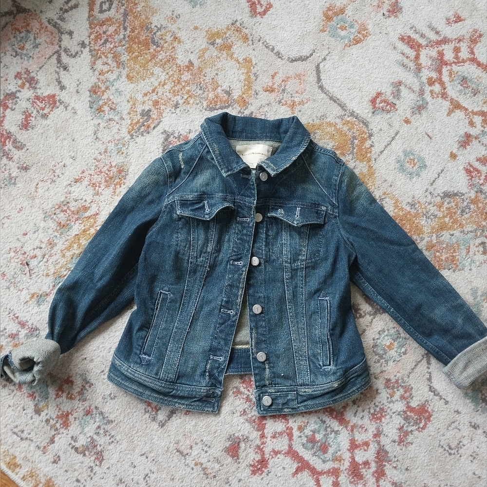 Pilcro cropped denim jacket